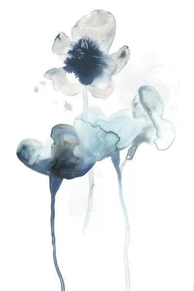 Art Pairs: Midnight Blossoms II by June Erica Vess