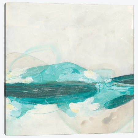 Aquamarine II Canvas Print #JEV1161} by June Erica Vess Canvas Artwork