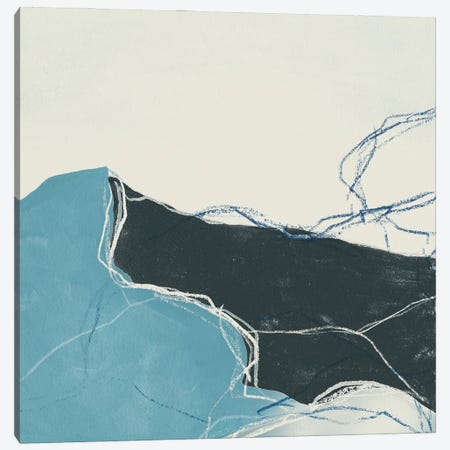 Blue Peaks II Canvas Print #JEV1184} by June Erica Vess Art Print