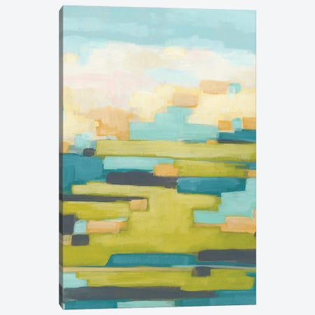 Pixel Horizon I Canvas Print #JEV1348} by June Erica Vess Canvas Wall Art