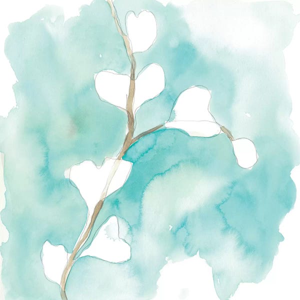 Teal and Ochre Ginko VII