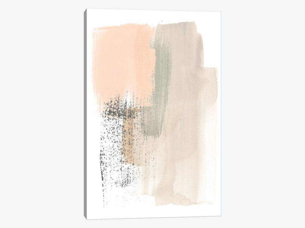 Blush Abstract I by June Erica Vess 1-piece Art Print
