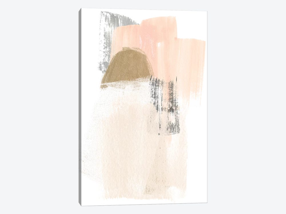 Blush Abstract V 1-piece Art Print