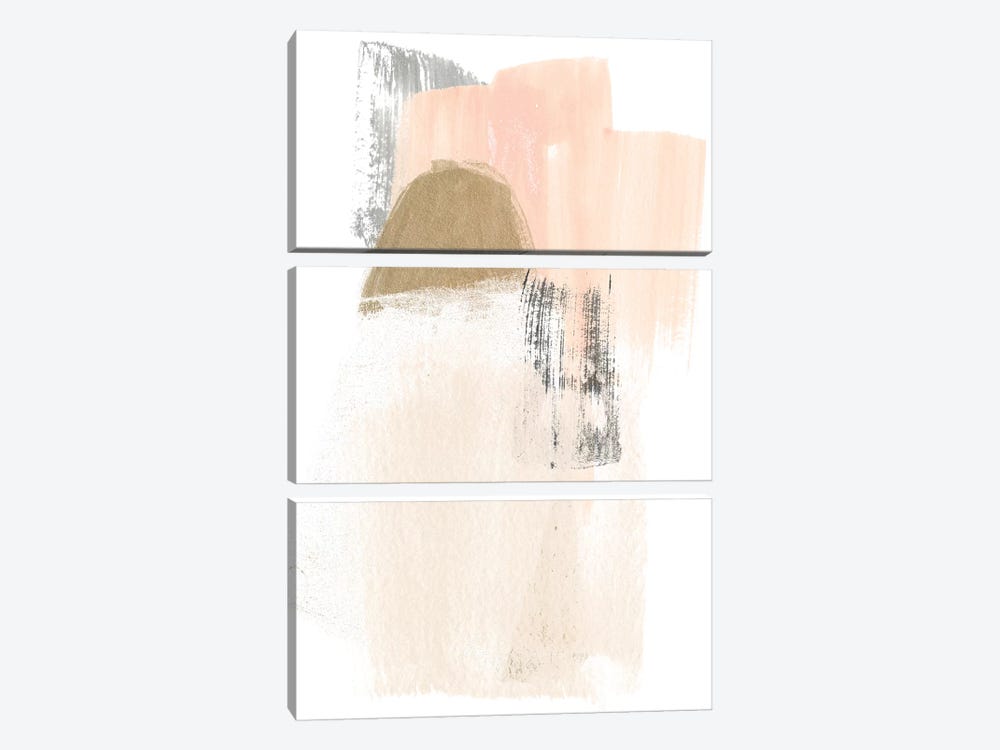 Blush Abstract V by June Erica Vess 3-piece Art Print