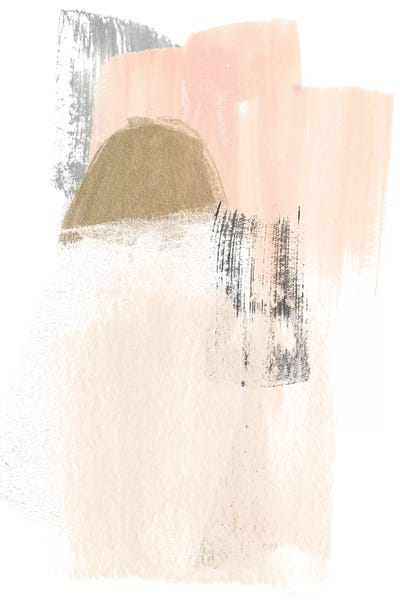 2019 | Living Coral: Blush Abstract V by June Erica Vess