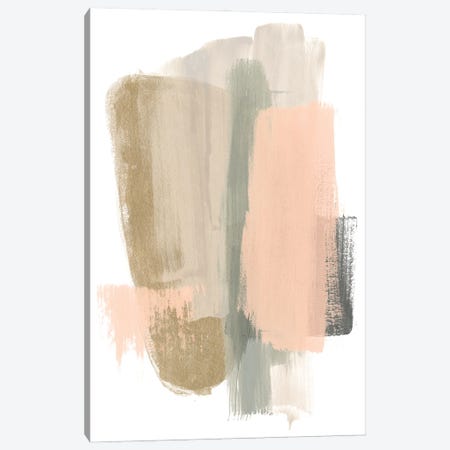 Blush Abstract VII Canvas Print #JEV1476} by June Erica Vess Art Print