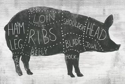 Farmhouse Butcher I by June Erica Vess canvas print