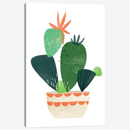 Happy Plants IV Canvas Print #JEV1556} by June Erica Vess Canvas Art