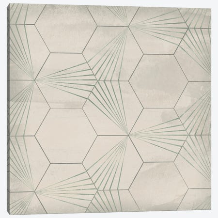 Hexagon Tile I Canvas Print #JEV1557} by June Erica Vess Canvas Art