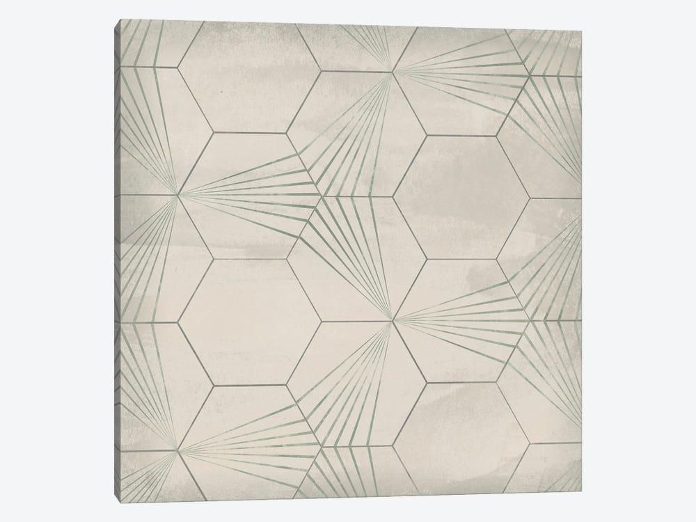 Hexagon Tile I 1-piece Canvas Print