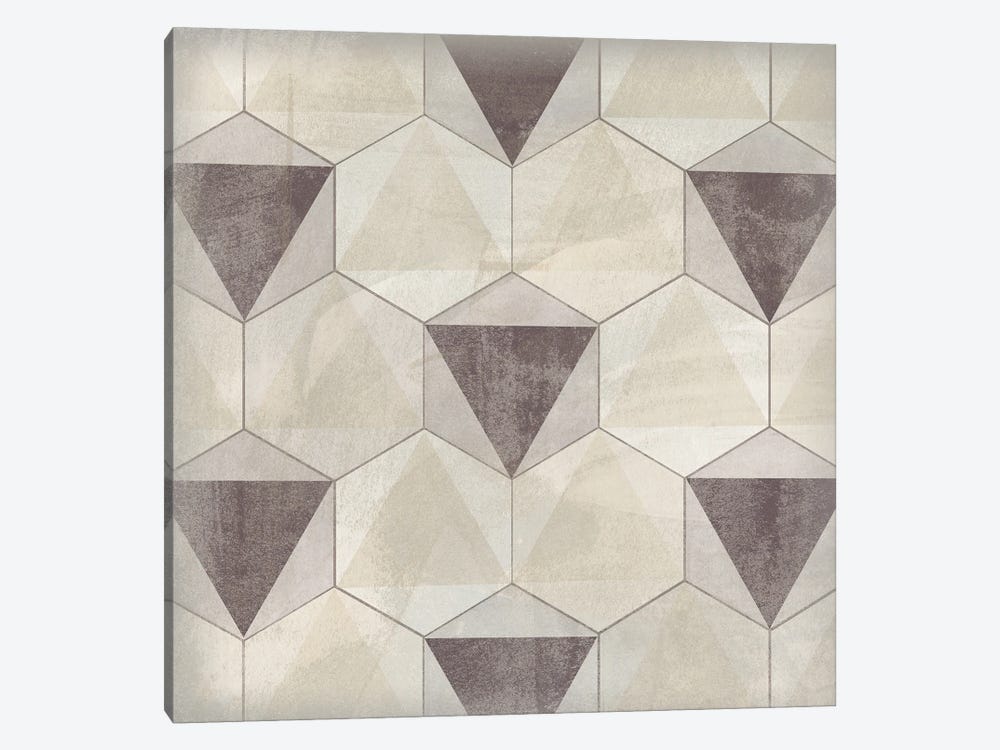 Hexagon Tile II by June Erica Vess 1-piece Canvas Art