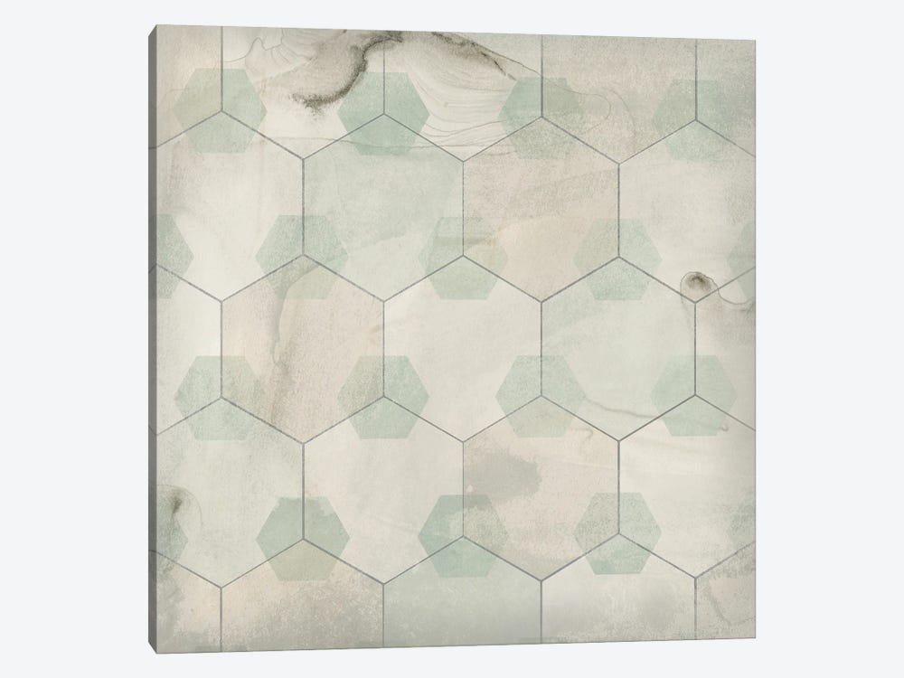Hexagon Tile III 1-piece Canvas Art Print