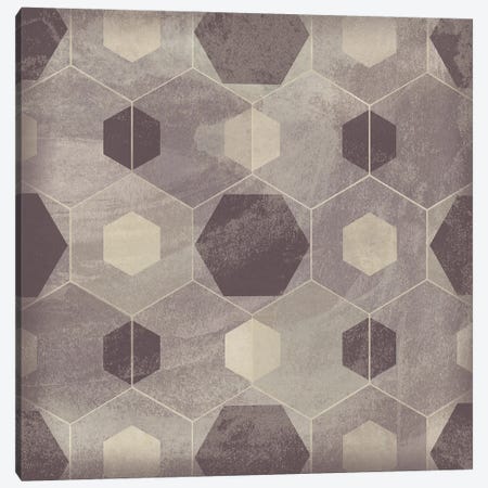 Hexagon Tile IV Canvas Print #JEV1560} by June Erica Vess Canvas Art