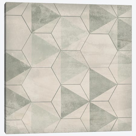 Hexagon Tile IX Canvas Print #JEV1561} by June Erica Vess Canvas Wall Art