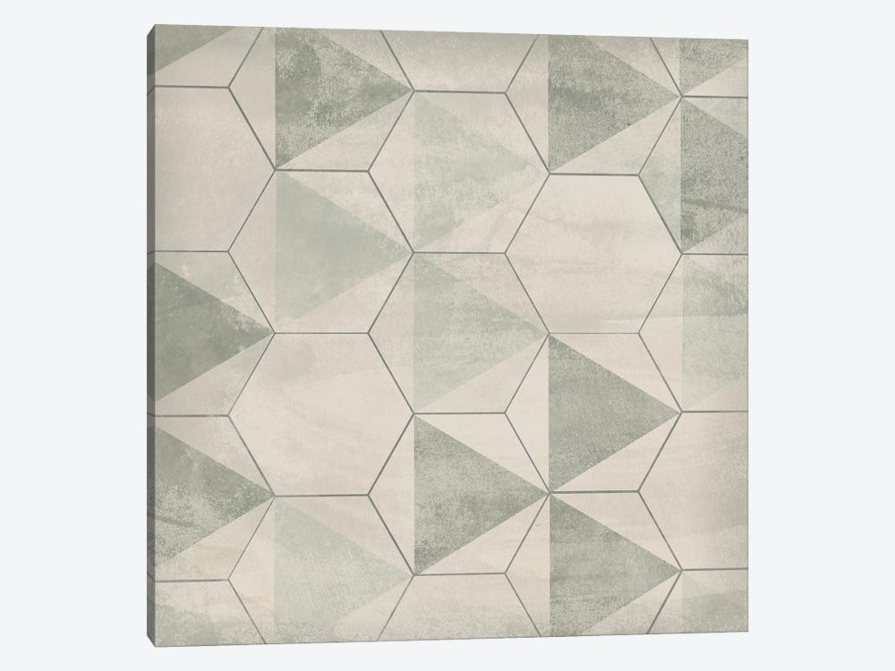 Hexagon Tile IX by June Erica Vess 1-piece Canvas Art