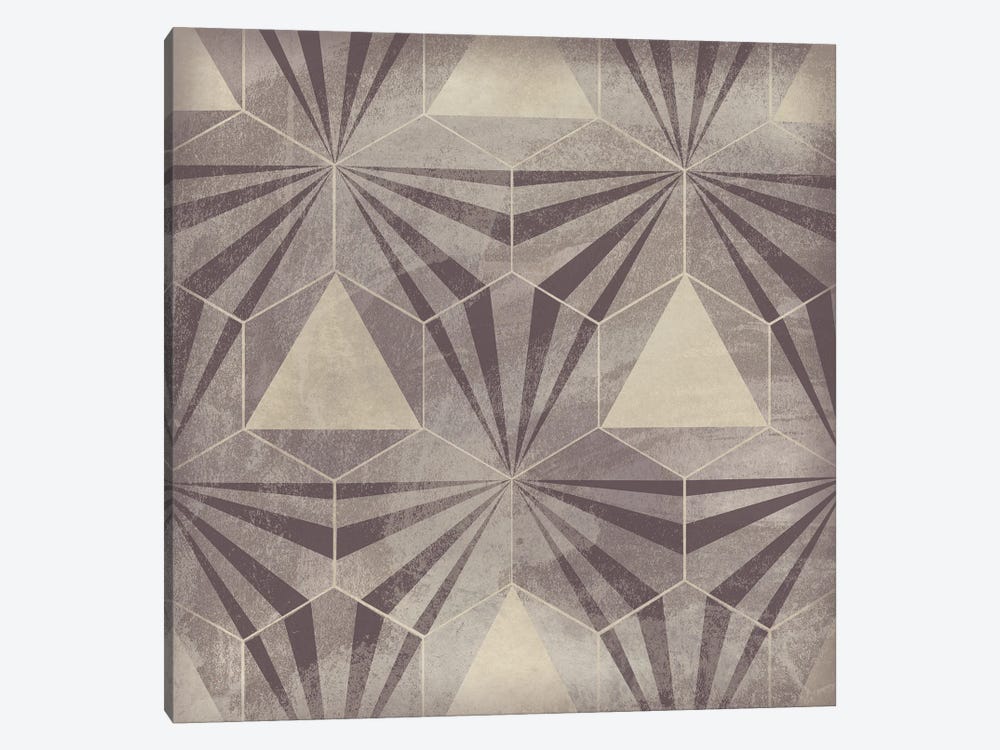 Hexagon Tile VI by June Erica Vess 1-piece Canvas Wall Art