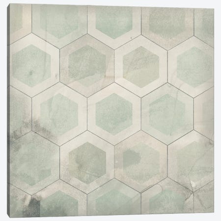 Hexagon Tile VII Canvas Print #JEV1564} by June Erica Vess Canvas Print
