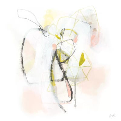 Open Integer II by June Erica Vess multi panel art