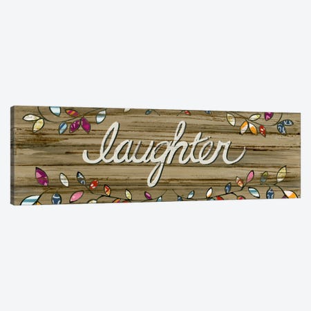 Love & Laughter I Canvas Print #JEV159} by June Erica Vess Canvas Wall Art