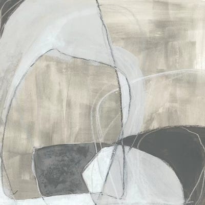 Rock Garden III by June Erica Vess multi panel art