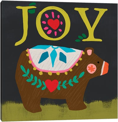 Nordic Joy I Canvas Art Print - Warm & Whimsical