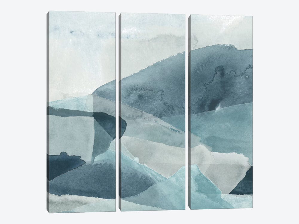 Blue Range II by June Erica Vess 3-piece Canvas Art
