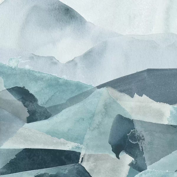 Refreshing Workspace: Blue Range IV by June Erica Vess