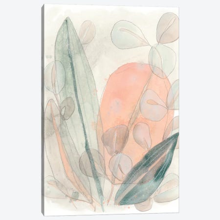 Leaf Scatter I Canvas Print #JEV1725} by June Erica Vess Art Print