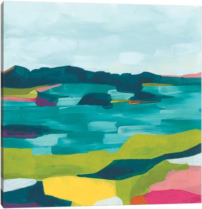 Kaleidoscope Coast II Canvas Art Print - June Erica Vess