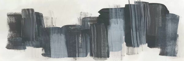 Minimalist Abstract: Monochrome Notation I by June Erica Vess