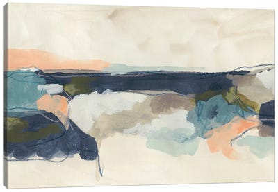 Palette Horizon I Canvas Art Print - June Erica Vess