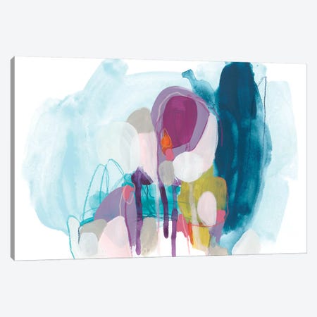 Colorful Orbit III Canvas Print #JEV1857} by June Erica Vess Art Print