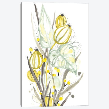 Ethereal Citron I Canvas Print #JEV1859} by June Erica Vess Canvas Art