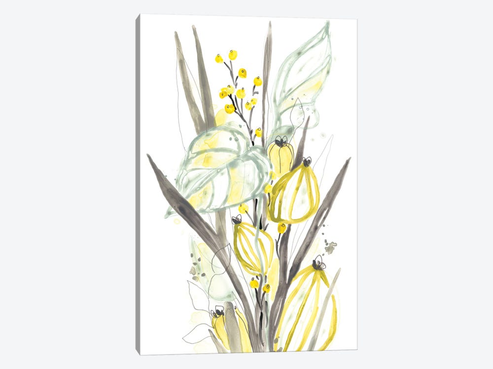 Ethereal Citron II by June Erica Vess 1-piece Canvas Art