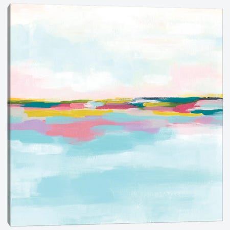 Rainbow Horizon I Canvas Print #JEV1906} by June Erica Vess Canvas Art Print