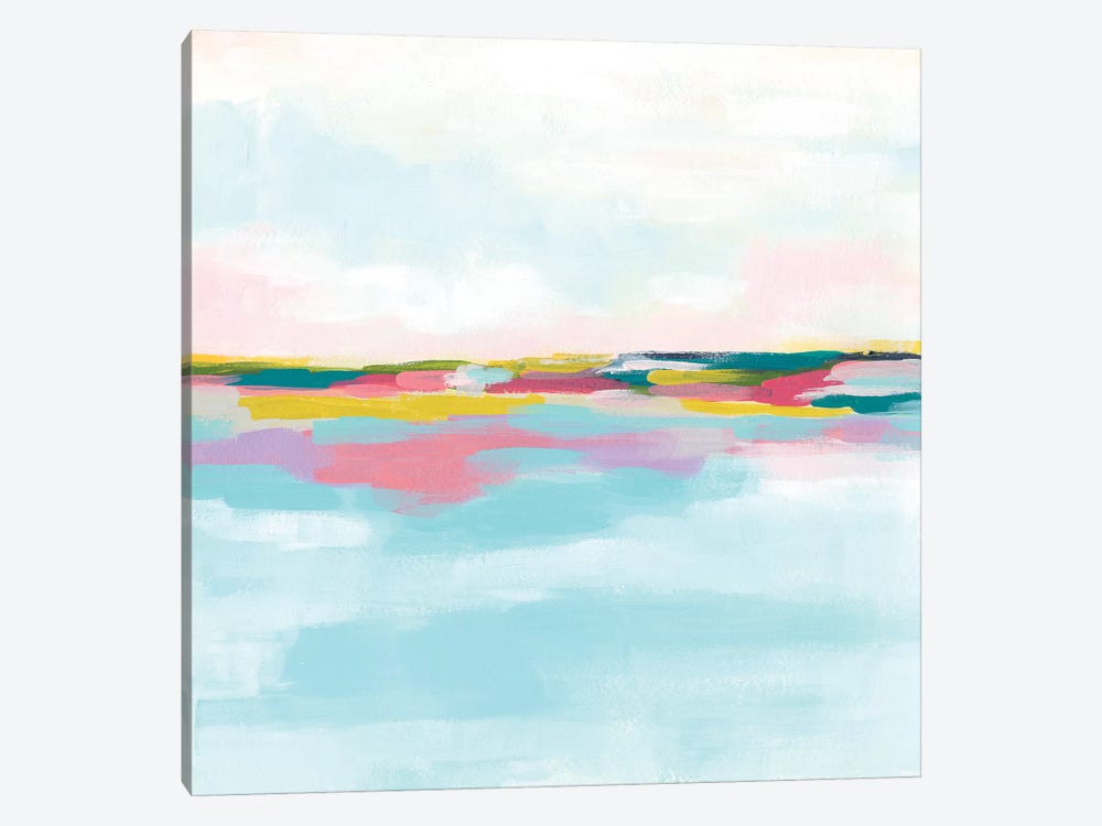 Rainbow Horizon I by June Erica Vess 1-piece Canvas Print