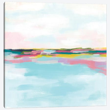 Rainbow Horizon II Canvas Print #JEV1907} by June Erica Vess Canvas Print