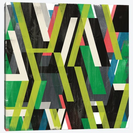 Diagonal Slipstream I Canvas Print #JEV1920} by June Erica Vess Canvas Wall Art