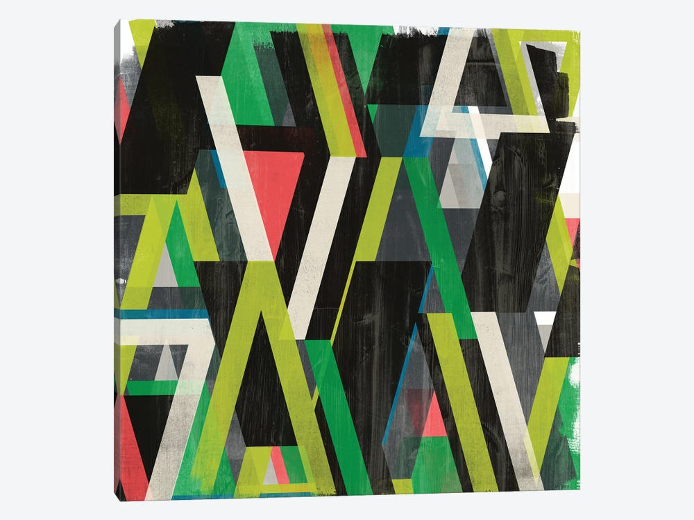 Diagonal Slipstream II by June Erica Vess 1-piece Canvas Wall Art