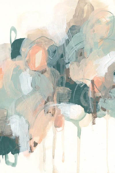 Abstract Art - Canvas Prints: Atmospheric Abstract I by June Erica Vess