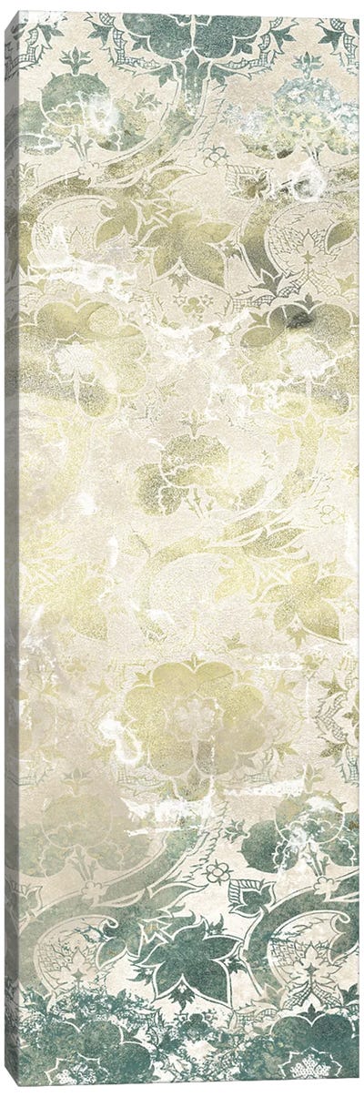 Emerald Textile II Canvas Art Print - Ogee