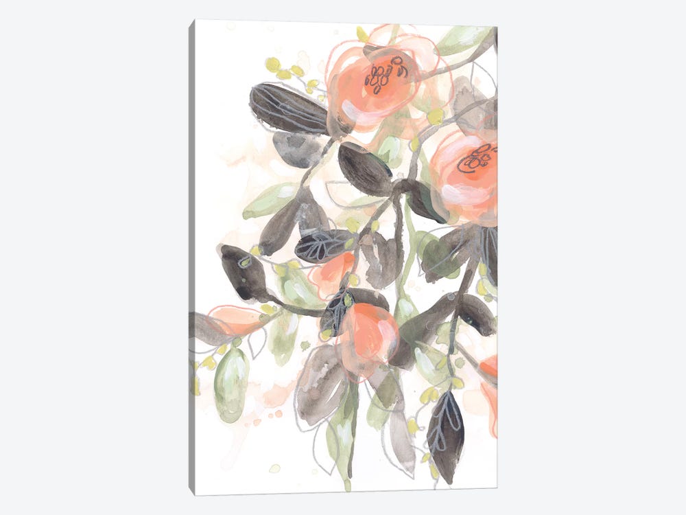 Sheer Blossoms I by June Erica Vess 1-piece Canvas Art Print