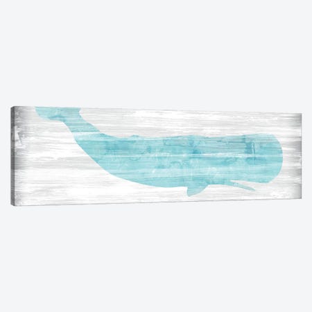 Weathered Whale I Canvas Print #JEV2133} by June Erica Vess Canvas Print