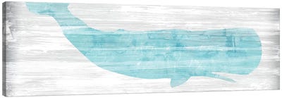 Weathered Whale I Canvas Art Print - Kids Nautical Art
