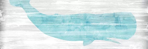 Kids Nautical Art: Weathered Whale I by June Erica Vess