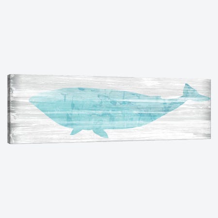 Weathered Whale II Canvas Print #JEV2134} by June Erica Vess Canvas Art