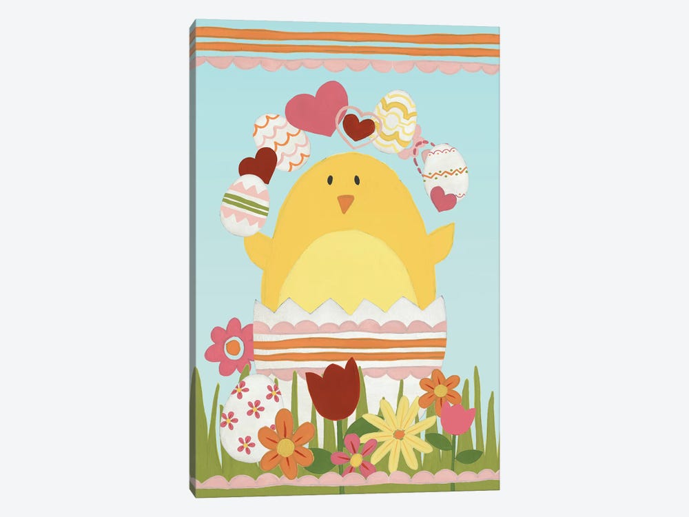 Easter Sweeties I by June Erica Vess 1-piece Canvas Wall Art