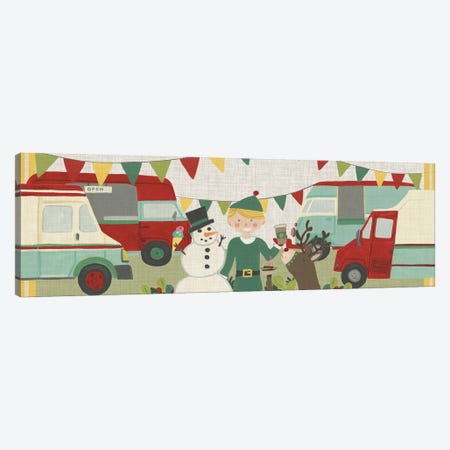 Food Truck Holidays Collection D Canvas Print #JEV2175} by June Erica Vess Canvas Wall Art