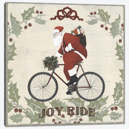 Joyride Santa Collection A Canvas Print #JEV2188} by June Erica Vess Canvas Wall Art