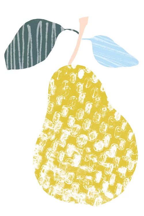 Cut Paper Fruit I